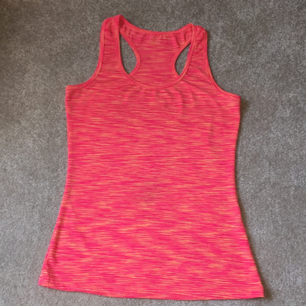 Athletic Tank Top Pink/Orange